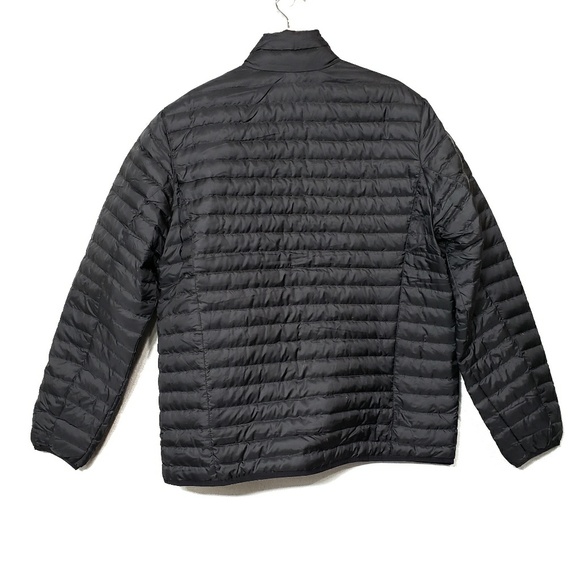 Eddie Bauer Men's Black Jacket Microlight Travler - Picture 3 of 7